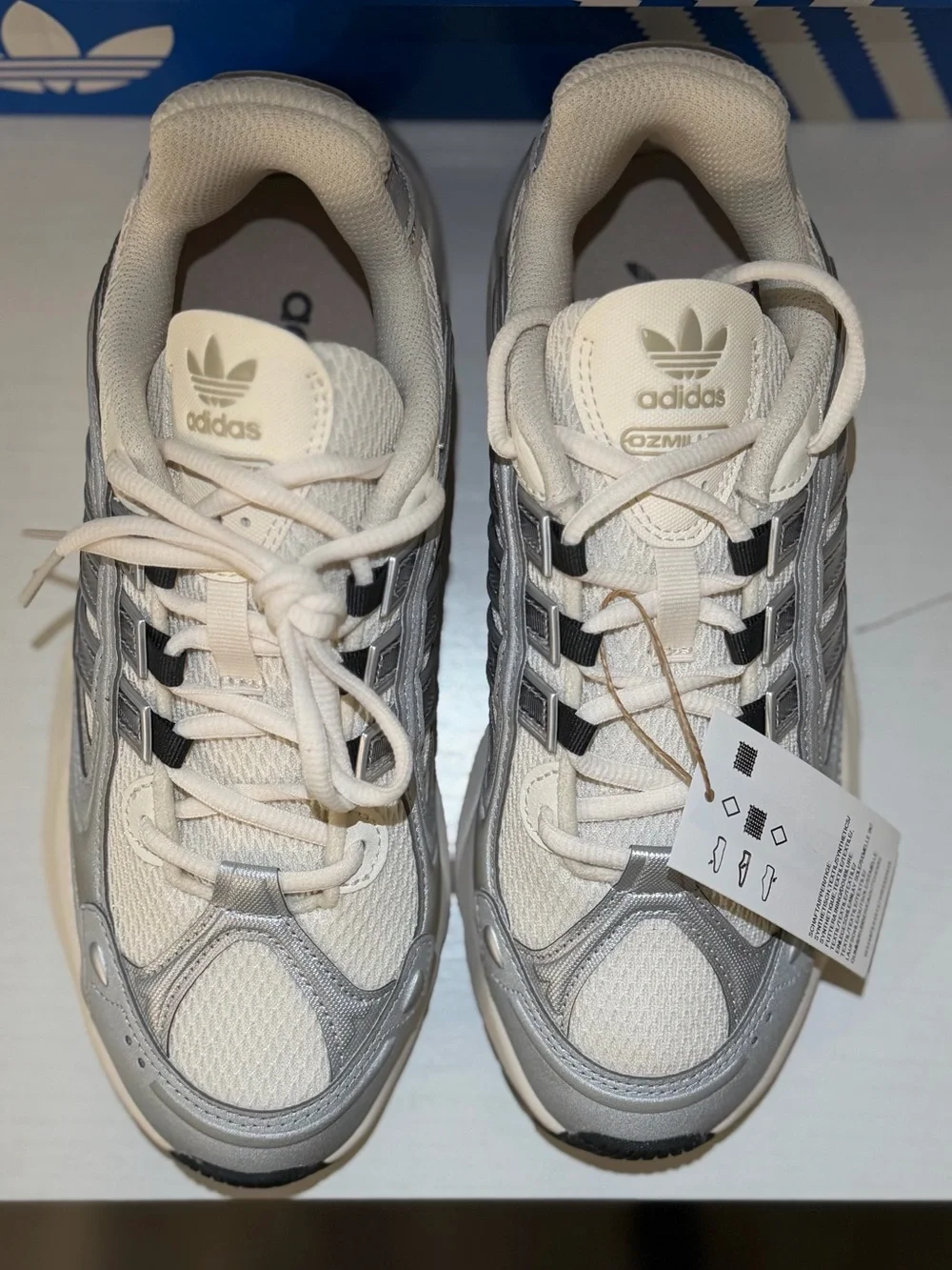 Adidas Ozmillen White Silver Black